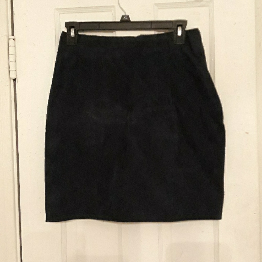 Suede Mini Skirt